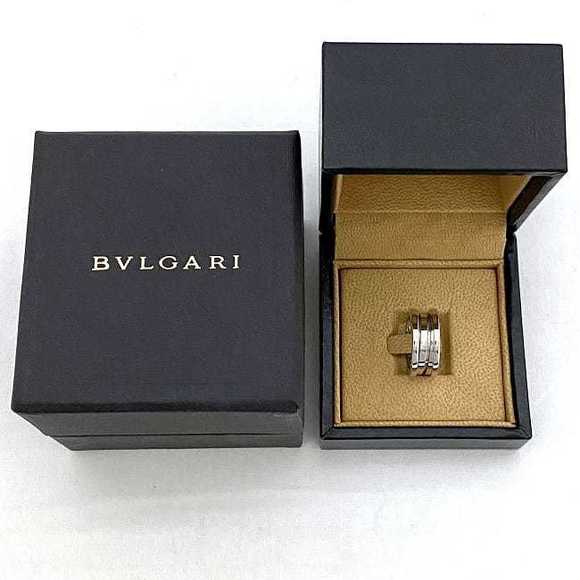 BVLGARI Pink Gold Diamond Ring B Zero One - Picture 8 of 8